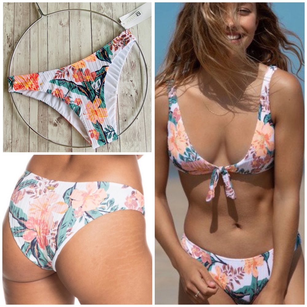 🔆 Roxy Just Shine Hi Leg Mini Bikini Bottom